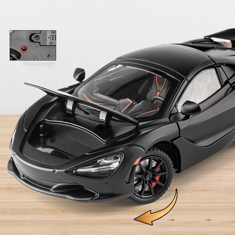 1/24 Scale Mclaren 720s Die-cast Model Car