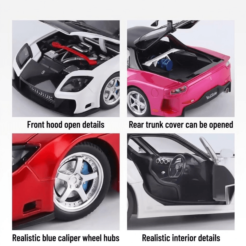 1/24 Scale Mazda RX7 FD3S Die-cast Model car
