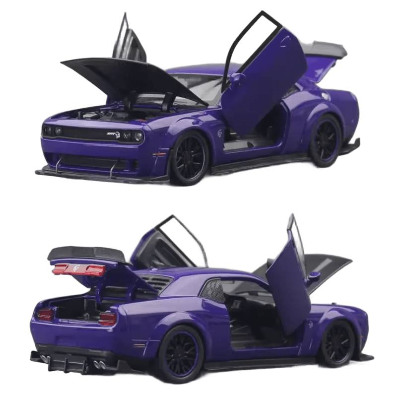 1/32 Scale Dodge Challenger SRT Alloy Musle Die-cast Model Car