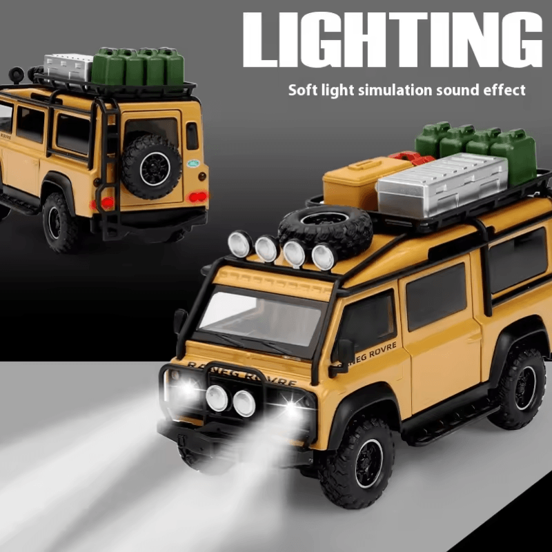 1/32 Scale Land Rover Defender Van Die-cast Model Car