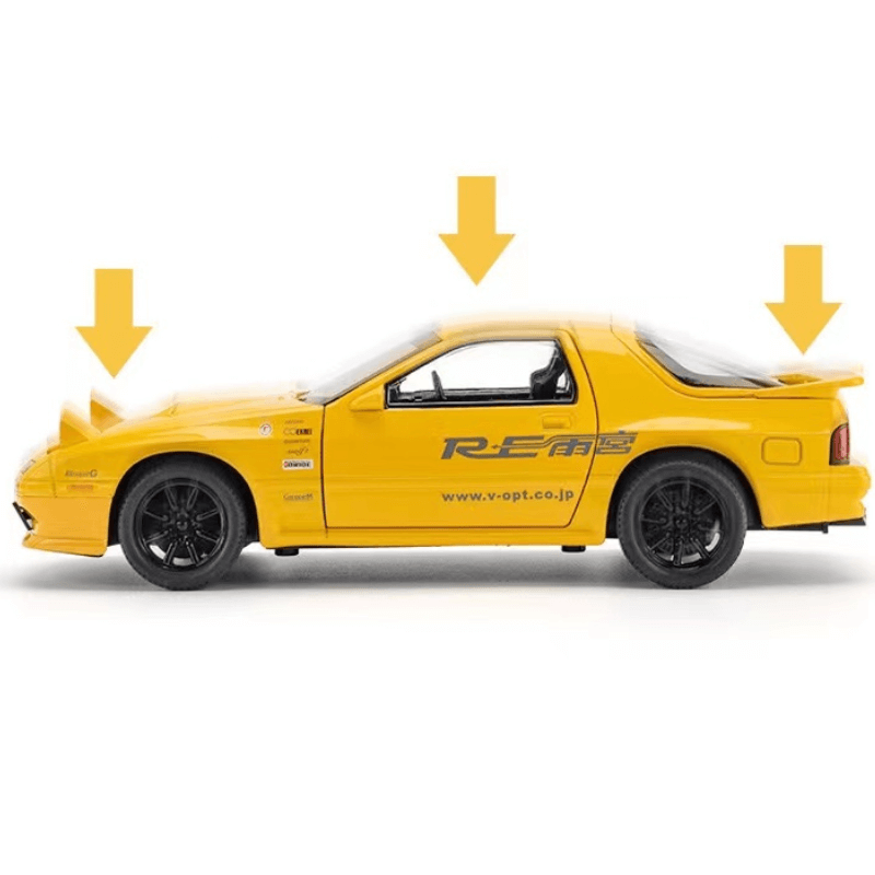 1/24 Scale Mazda RX-7 Die-cast Model Car