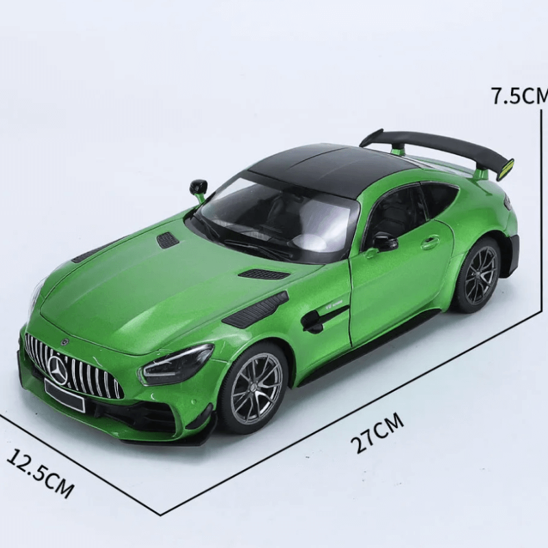 1/18 Scale Mercedes Large Size AMG GTR Alloy Car Model