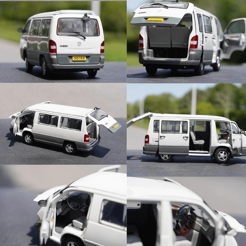 1/24 Scale Mercedes-benz Mb100 Die-cast Model Car