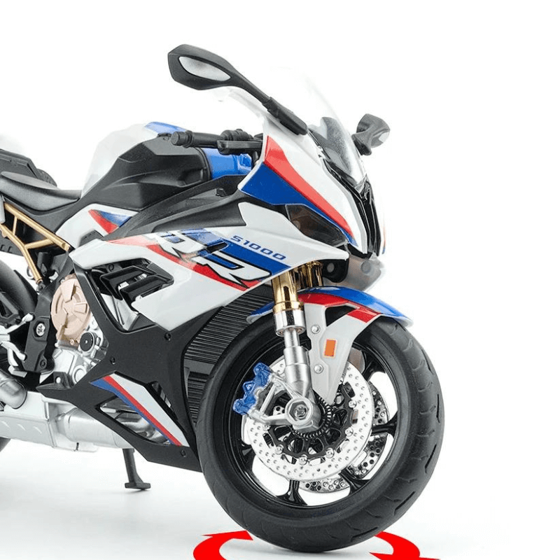 1/9 Scale BMW S1000RR Large Size Alloy Die-Cast Motorcycle