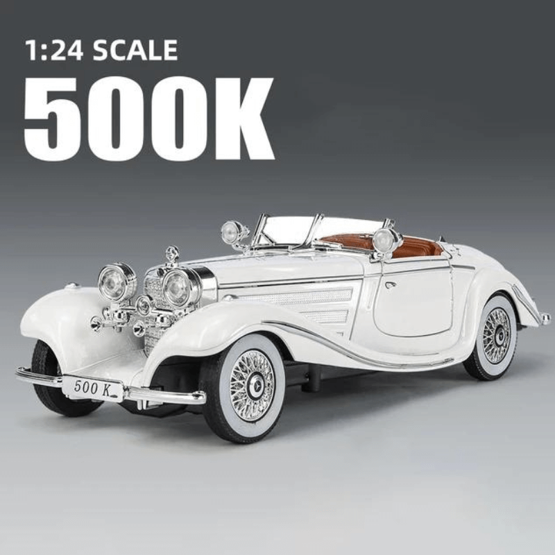 1/24 Scale Mercedes-Benz 500K Classic Car Alloy Model Car