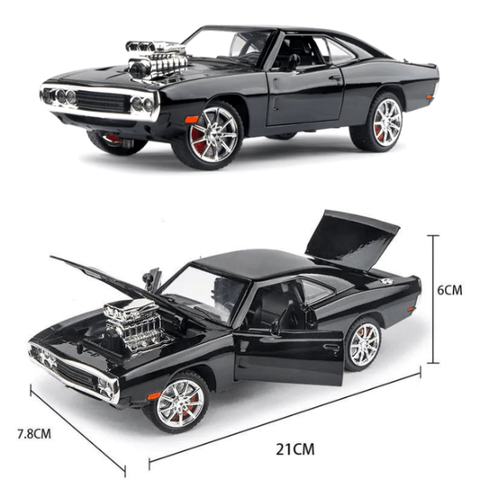1/24 Scale Dodge Charger Alloy Muscle Car Model