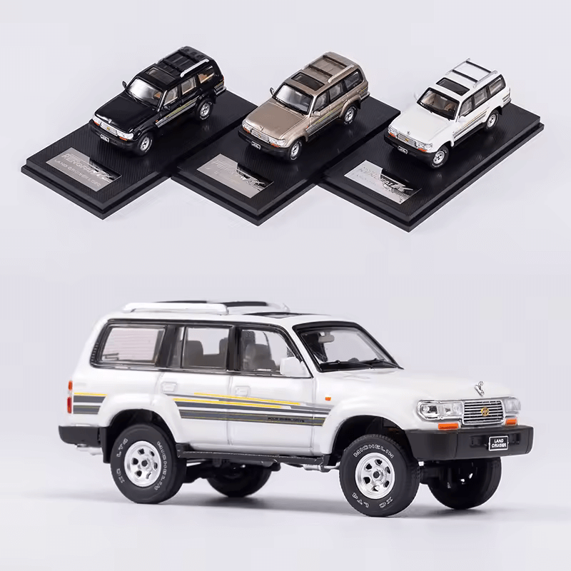 1/64 Scale Land Cruiser LC80 Die-cast Model Car