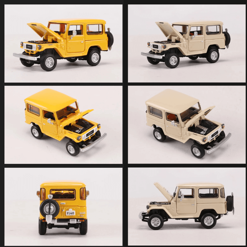1/64 Scale LAND CRUISER FJ40 Die-cast Model Car