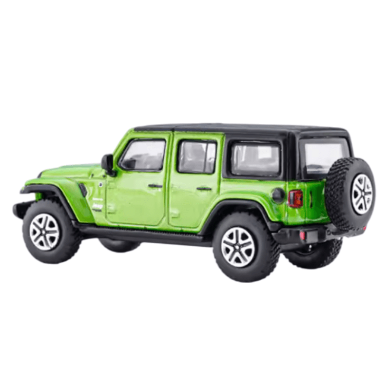 1/64 Scale Jeep Wrangler Rubicon Die-cast Model Car