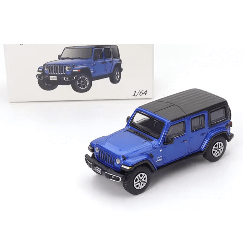 1/64 Scale Jeep Wrangler Rubicon Die-cast Model Car