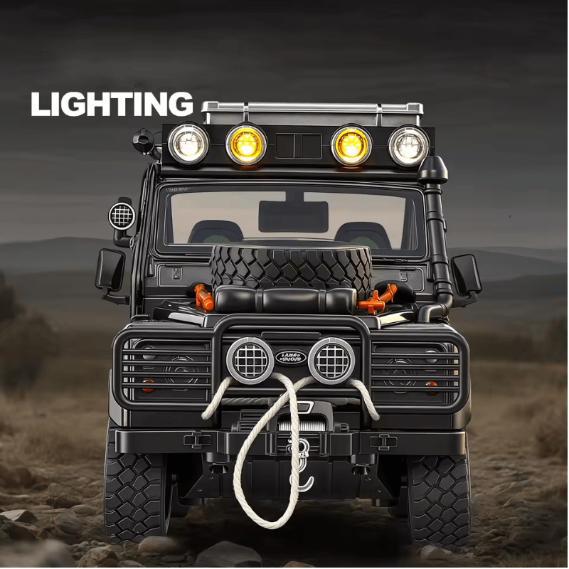 1/24 Sclae Land Range Rover Defender 110 Tomb LE Pickup Die-cast Model Car