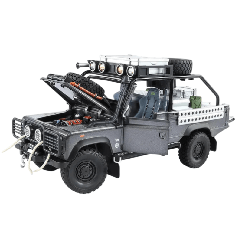 1/24 Sclae Land Range Rover Defender 110 Tomb LE Pickup Die-cast Model Car