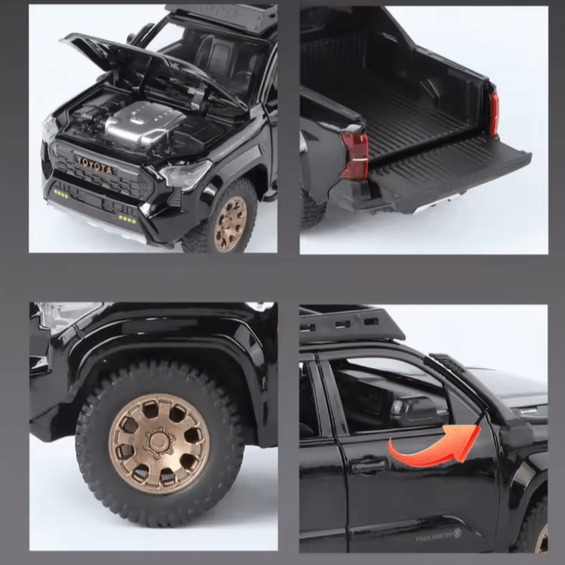 1/24 Scale Toyota Tacoma Pickup Die-cast Model Car