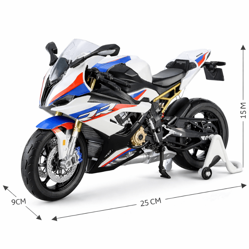 1/9 Scale BMW S1000RR Large Size Alloy Die-Cast Motorcycle