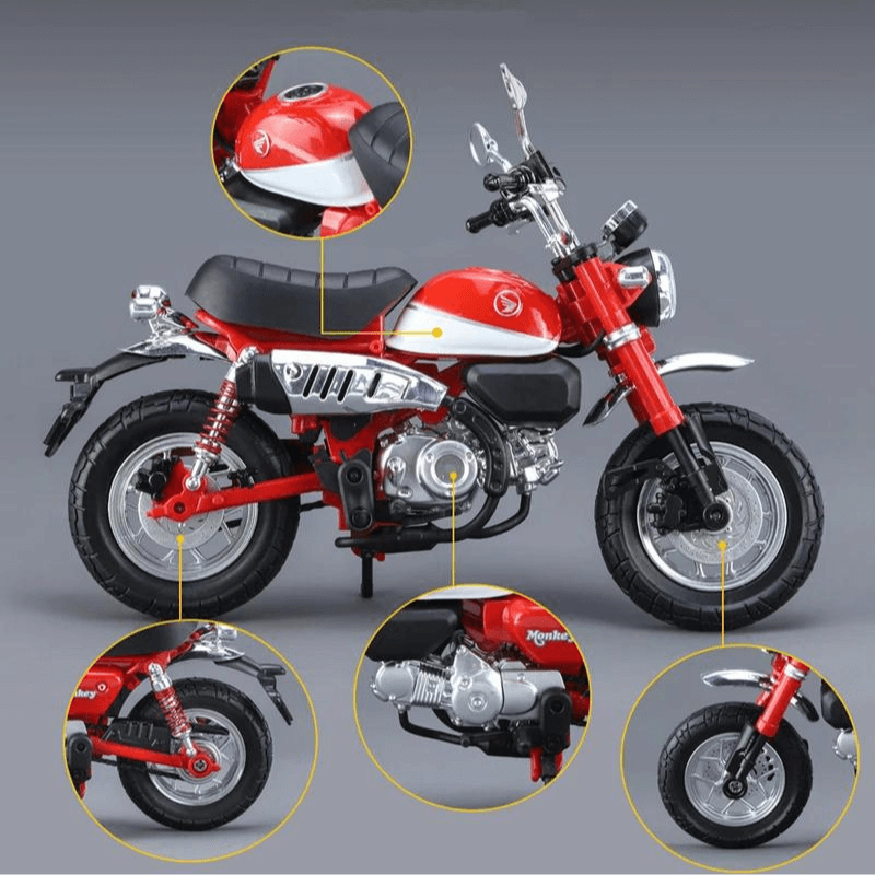 1/12 Scale Honda Monkey 125 Die-cast Motorcycle