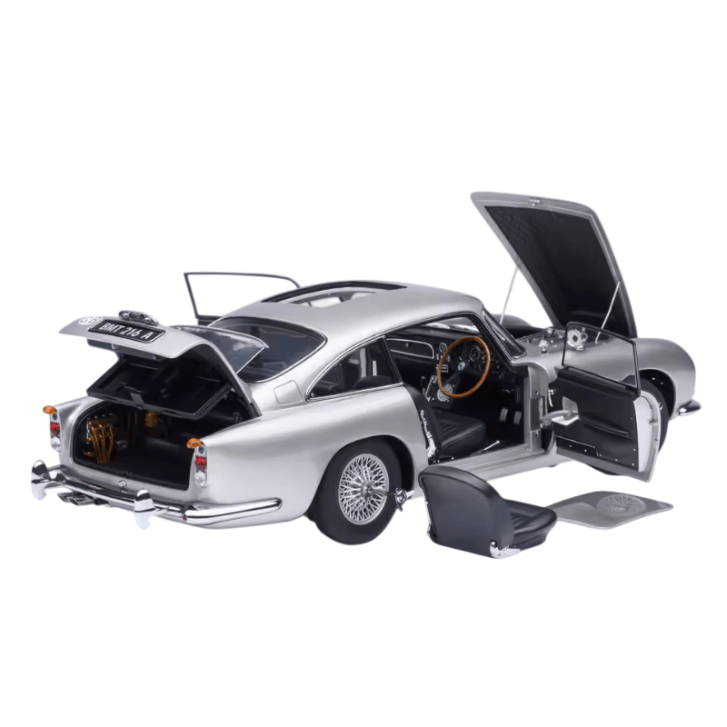 1/18 Scale Aston Martin DB5 007 Die-cast Model Car