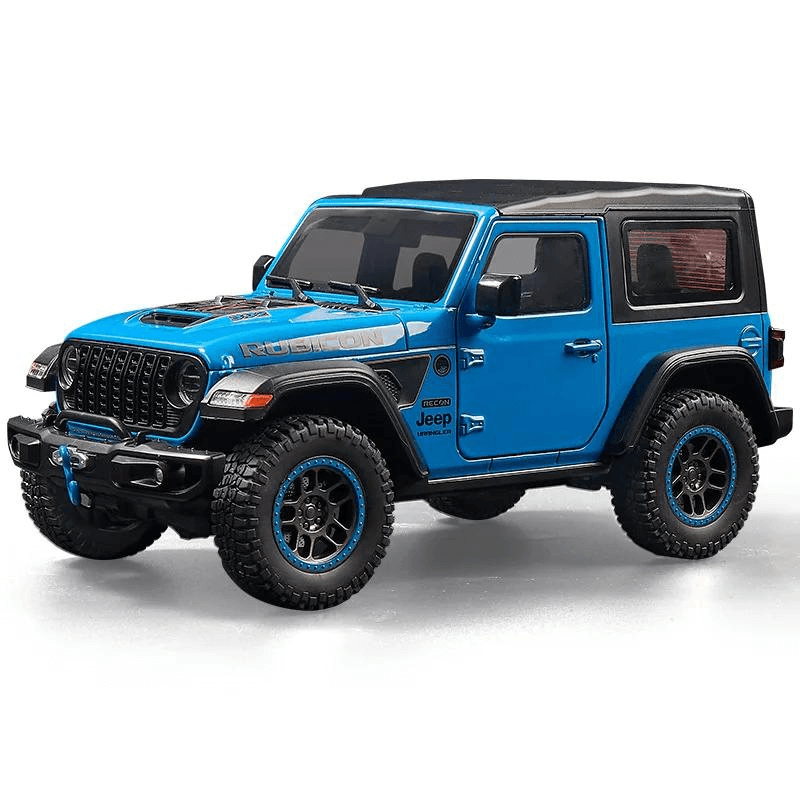 1 18 Scale Jeep Wrangler Rubicon Die cast Model Car