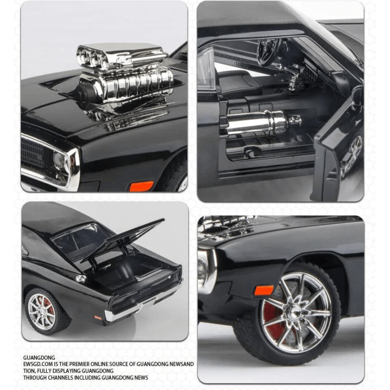 1/24 Scale Dodge Charger Alloy Musle Car Model