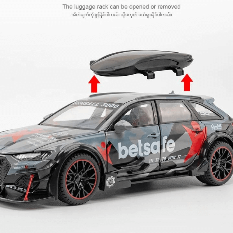 1/24 Scale Audi RS6 DTM Die-cast Alloy Model Car