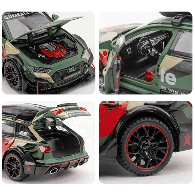 1/24 Scale Audi RS6 DTM Die-cast Alloy Model Car