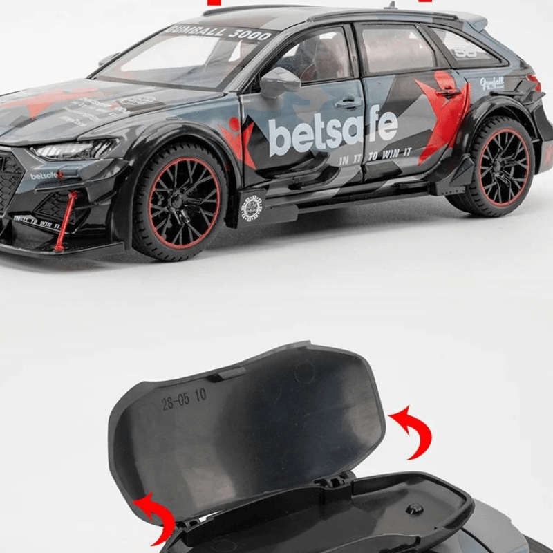 1/24 Scale Audi RS6 DTM Die-cast Alloy Model Car
