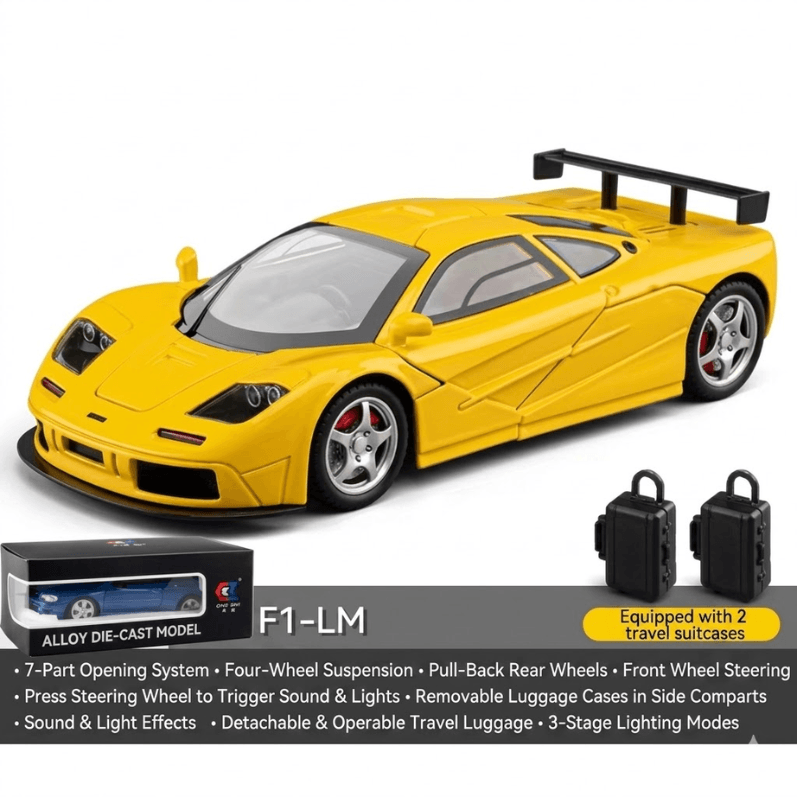 1/24 Scale McLaren F1 LM Die-cast Model Car