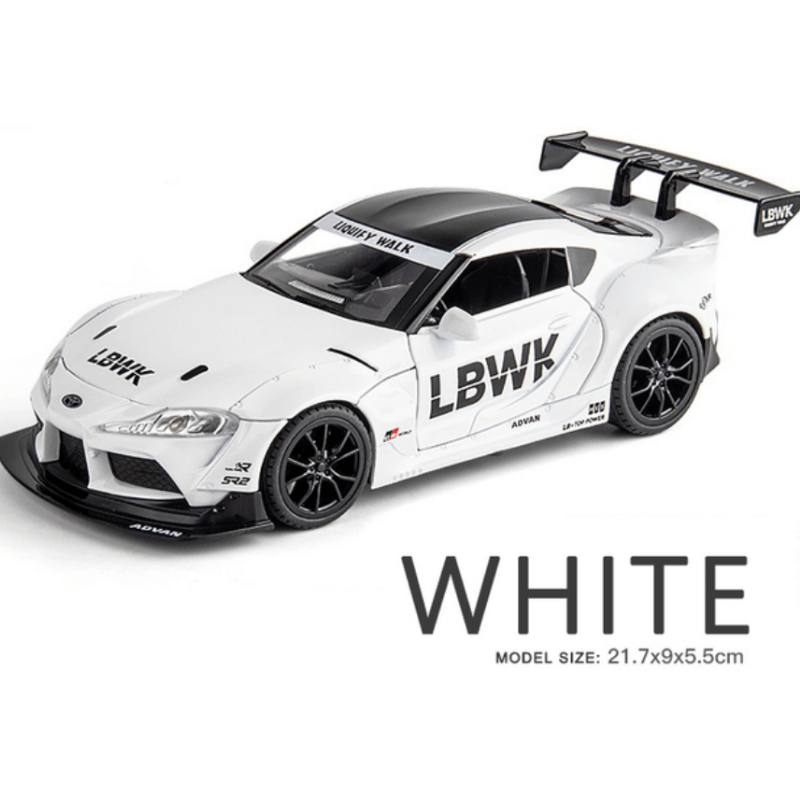 1:22 Toyata Supra Alloy Model Car