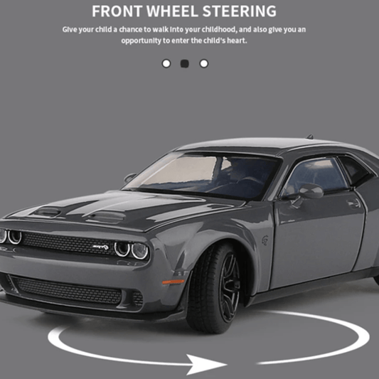 1/32 Dodge Challenger SRT Alloy Musle Car1/32 Scale Dodge Challenger SRT Alloy Musle Die-cast Model Car