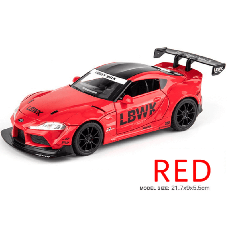 1:22 Toyata Supra Alloy Model Car