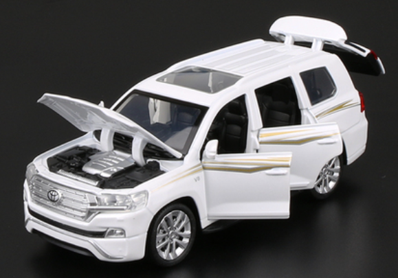 1:32 Toyota LAND CRUISER SUV Alloy Car Model