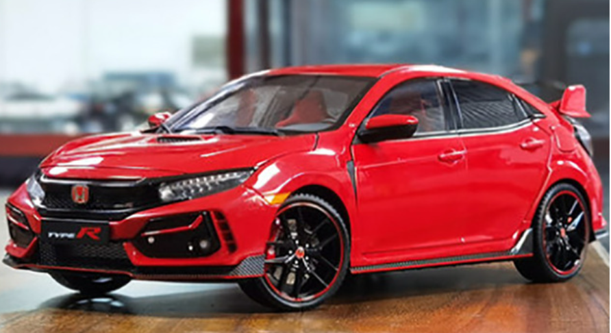 1/18 Scale Civic Type R Fk8 Die-Cast Model Car