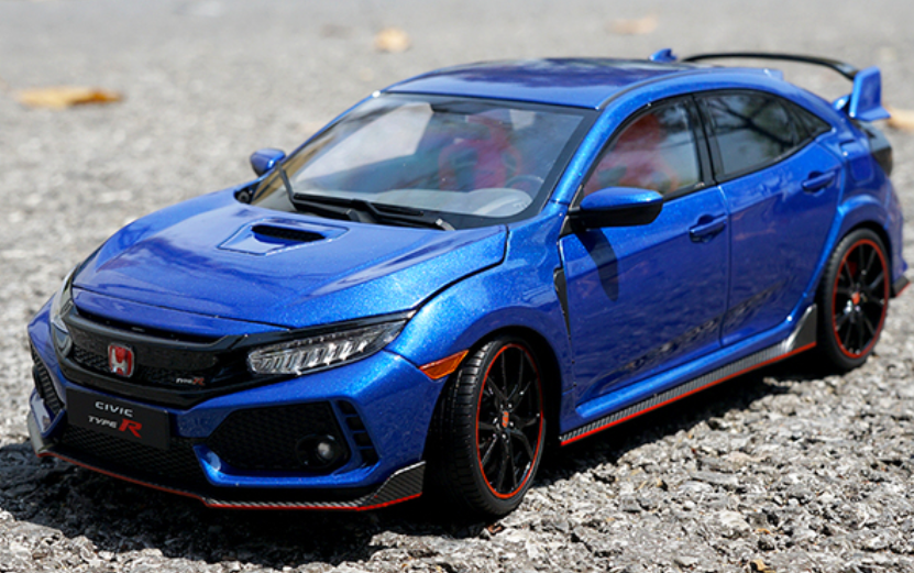 1/18 Scale Civic Type R Fk8 Die-Cast Model Car