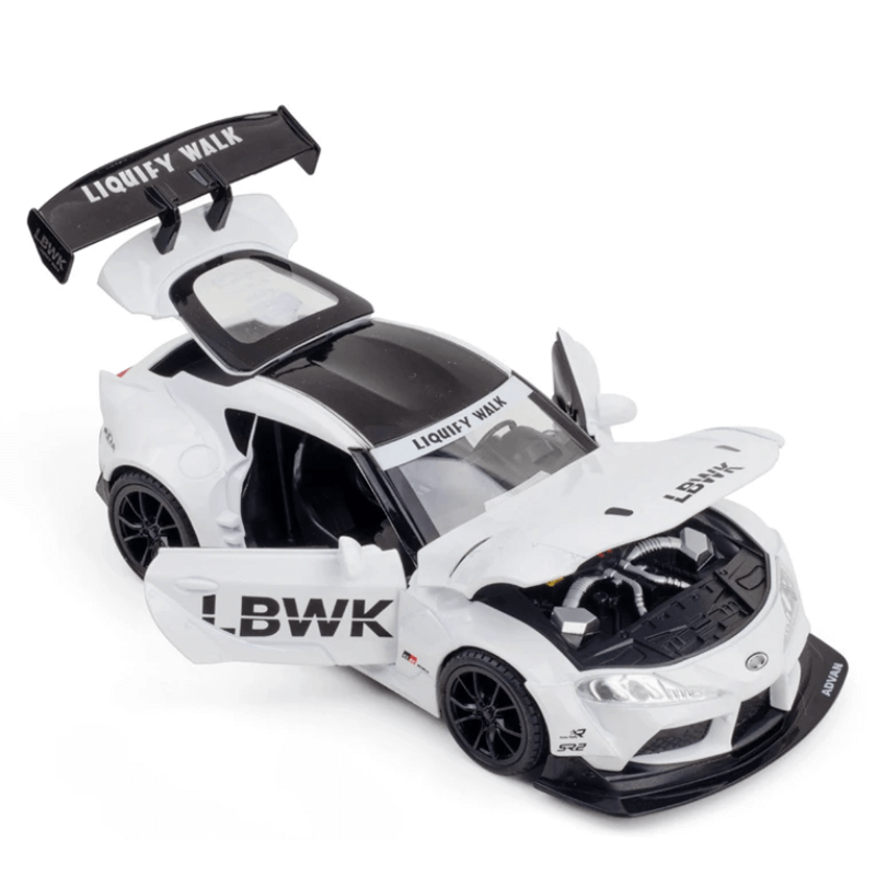 1:22 Toyata Supra Alloy Model Car