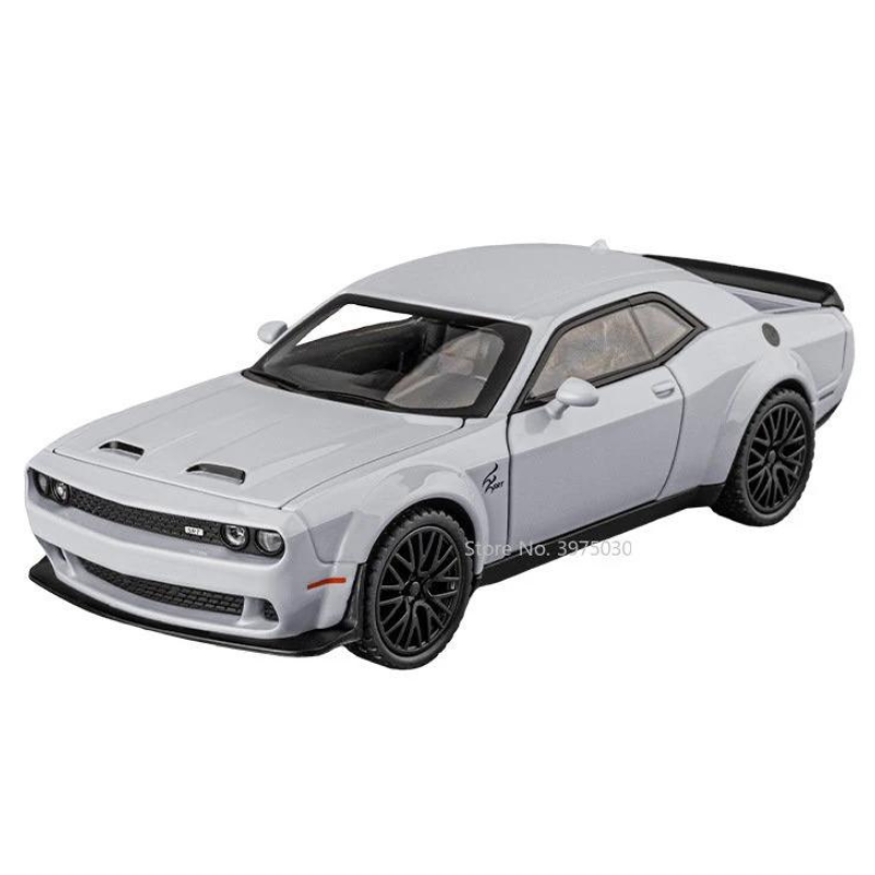 1/32 Scale Dodge Challenger SRT Alloy Musle Die-cast Model Car