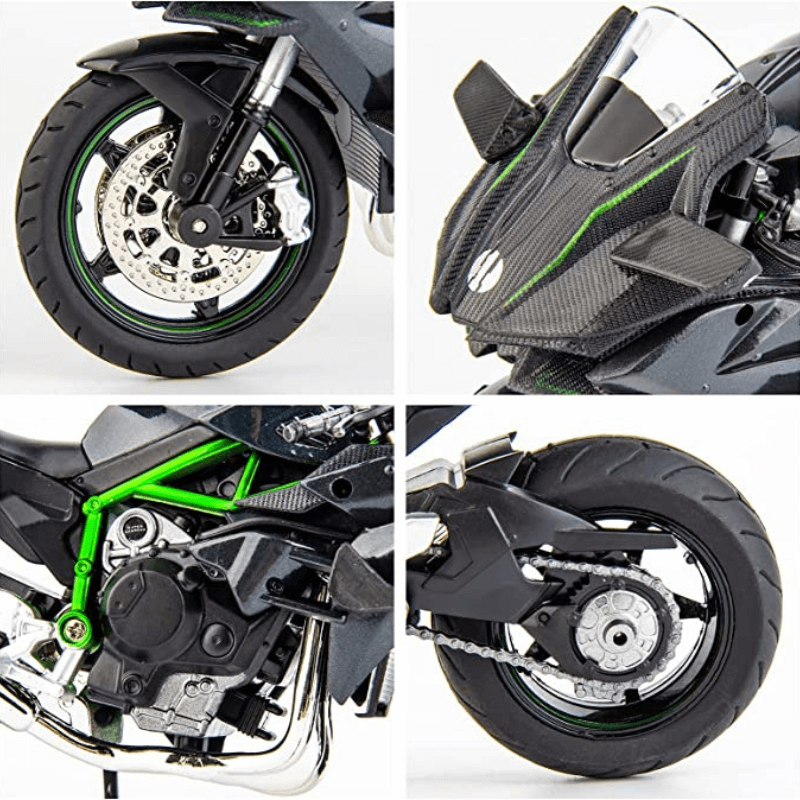 1/12 Scale Kawasaki Ninja H2R Model Car