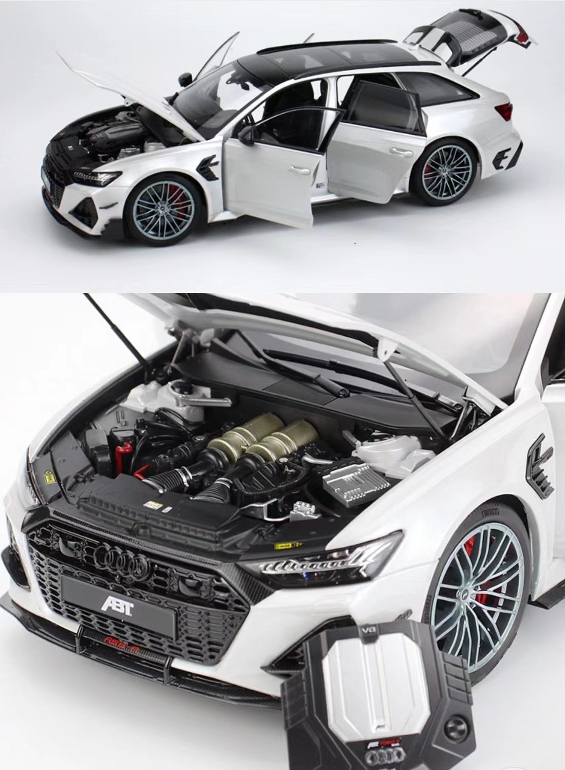 1/18 Scale Audi Rs6 ABT Die-cast Car Model