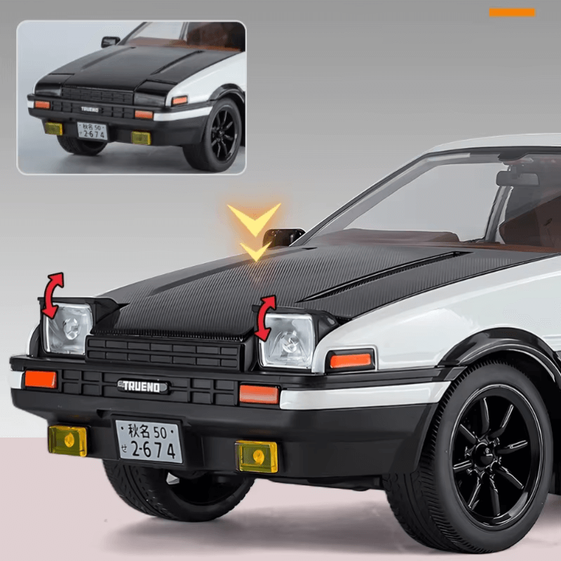 1/18 Scale Toyota AE86 TRUENO Die-cast Model Car