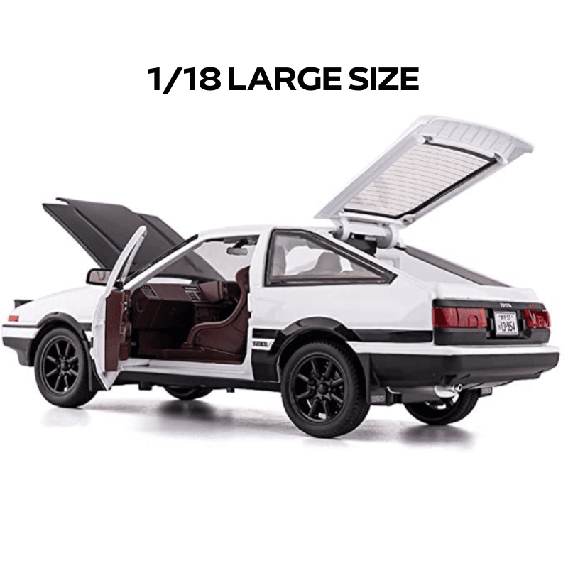 1/18 Scale Toyota AE86 TRUENO Die-cast Model Car