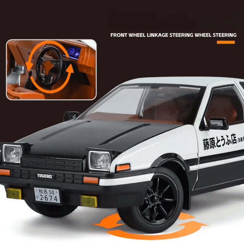 1/18 Scale Toyota AE86 TRUENO Die-cast Model Car