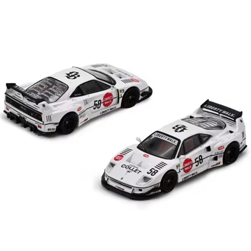 1/64 Scale Ferrari F40 LBWK Die-Cast Model Car