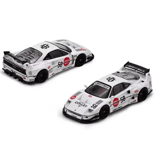 1/64 Scale Ferrari F40 LBWK Die-Cast Model Car