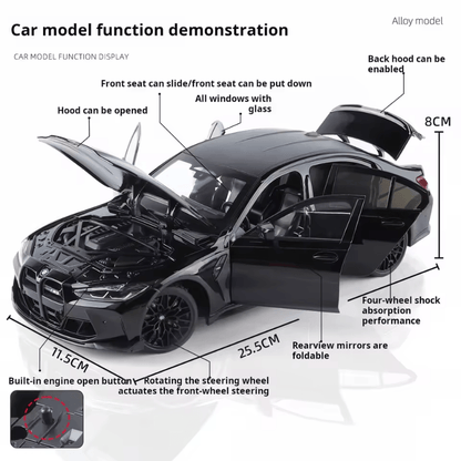 1/18 Scale BMW M3 Die-cast Model Car