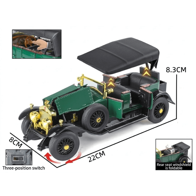 1/24 Scale Rolls Royce Phantom I 1925 Die-cast Model Car