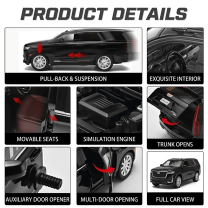 1/24 Scale Cadillac Escalade Die-cast Model Car