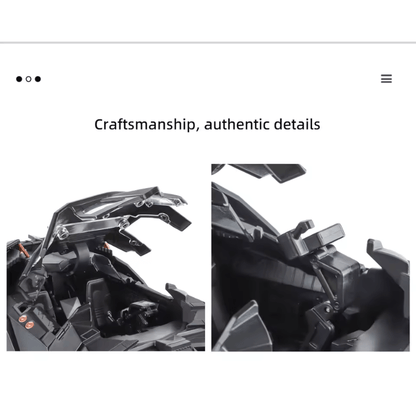 1:18 Scale Batman Batmobile Tumbler Die-cast Model