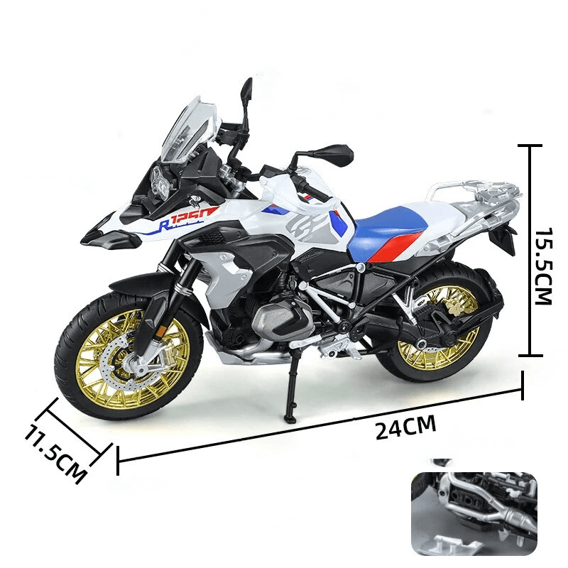 1/9 Scale BMW R1250 GS Motorcycle Model