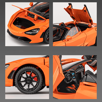1/24 Scale Mclaren 720s Die-cast Model Car
