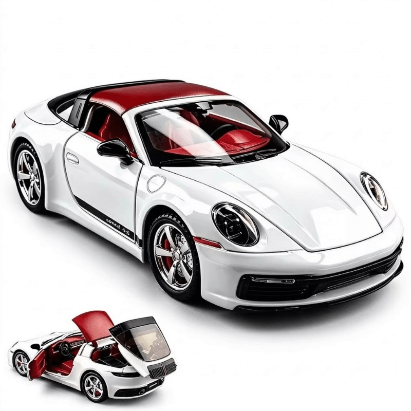 1/32 Scale Porsche 911 Targa Convertible Die-cast Model Car
