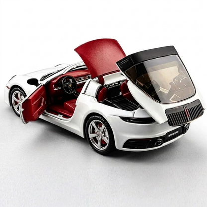 1/32 Scale Porsche 911 Targa Convertible Die-cast Model Car