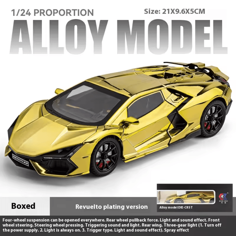 1/24 Scale Lamborghini Revuelto Die-cast Model Car